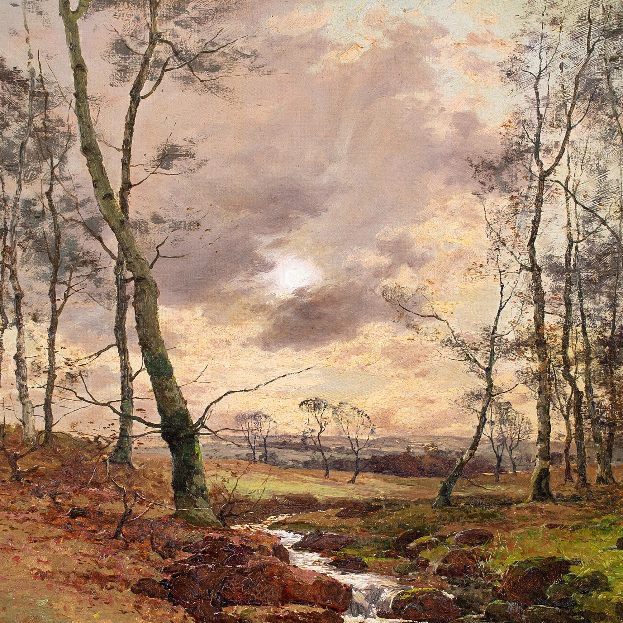John Hamilton Glass SSA, Scottish Landscape With River, Oil Painting 5