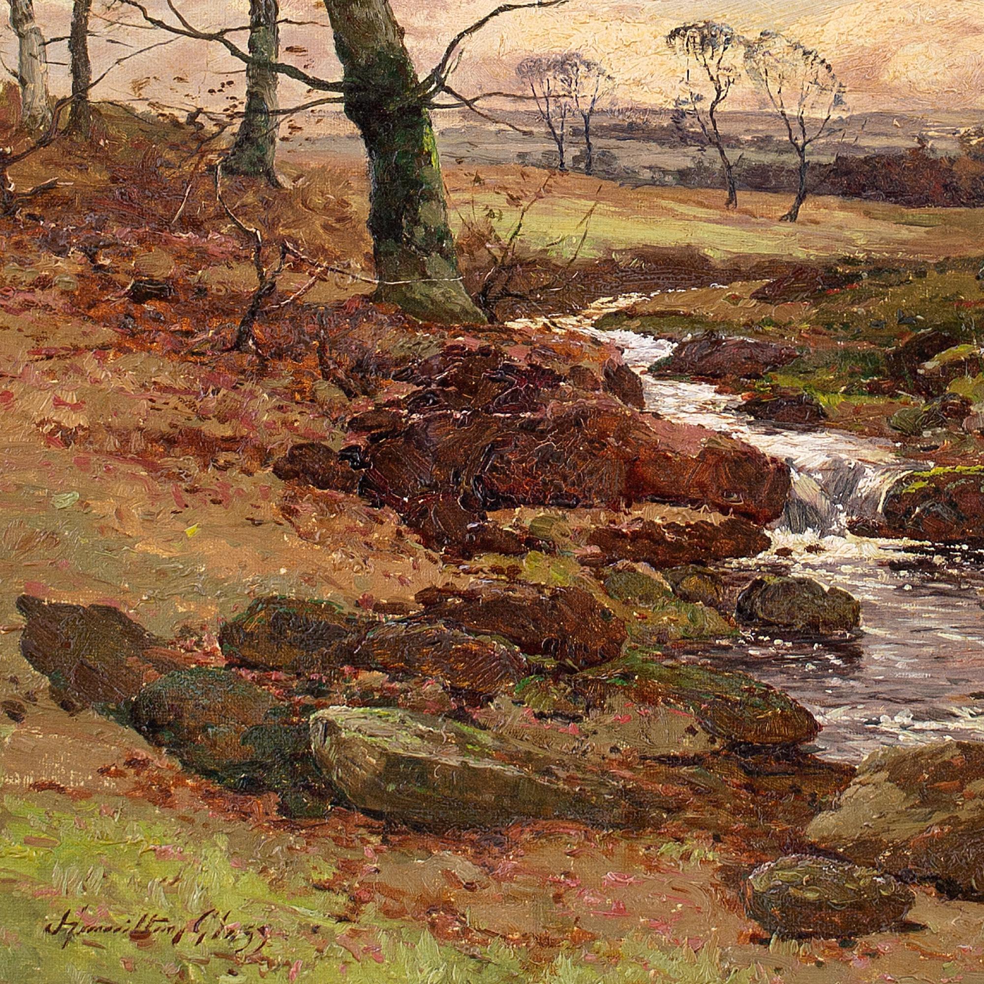 John Hamilton Glass SSA, Scottish Landscape With River, Oil Painting 6