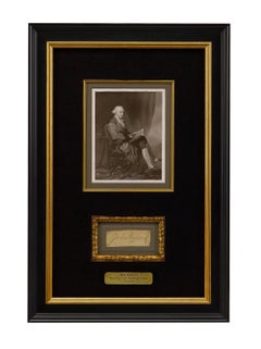 Collage con la firma ritagliata di John Hancock