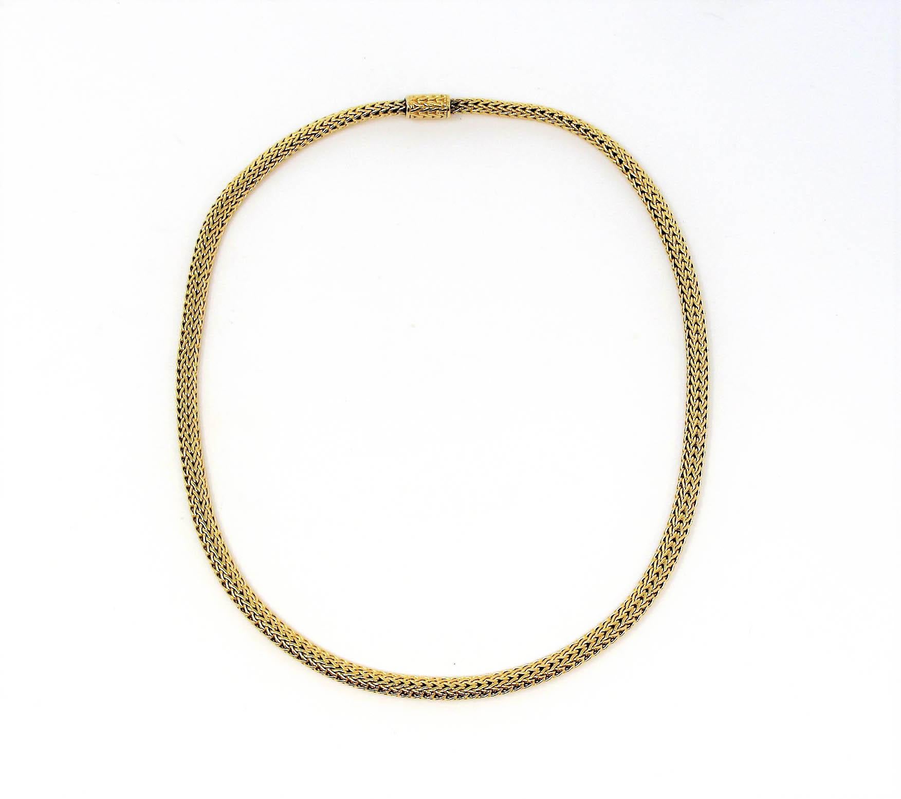 john hardy gold necklace