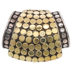 John Hardy, ciondolo in oro 18 carati e argento Sterling Dot Dot Collection Enhancer