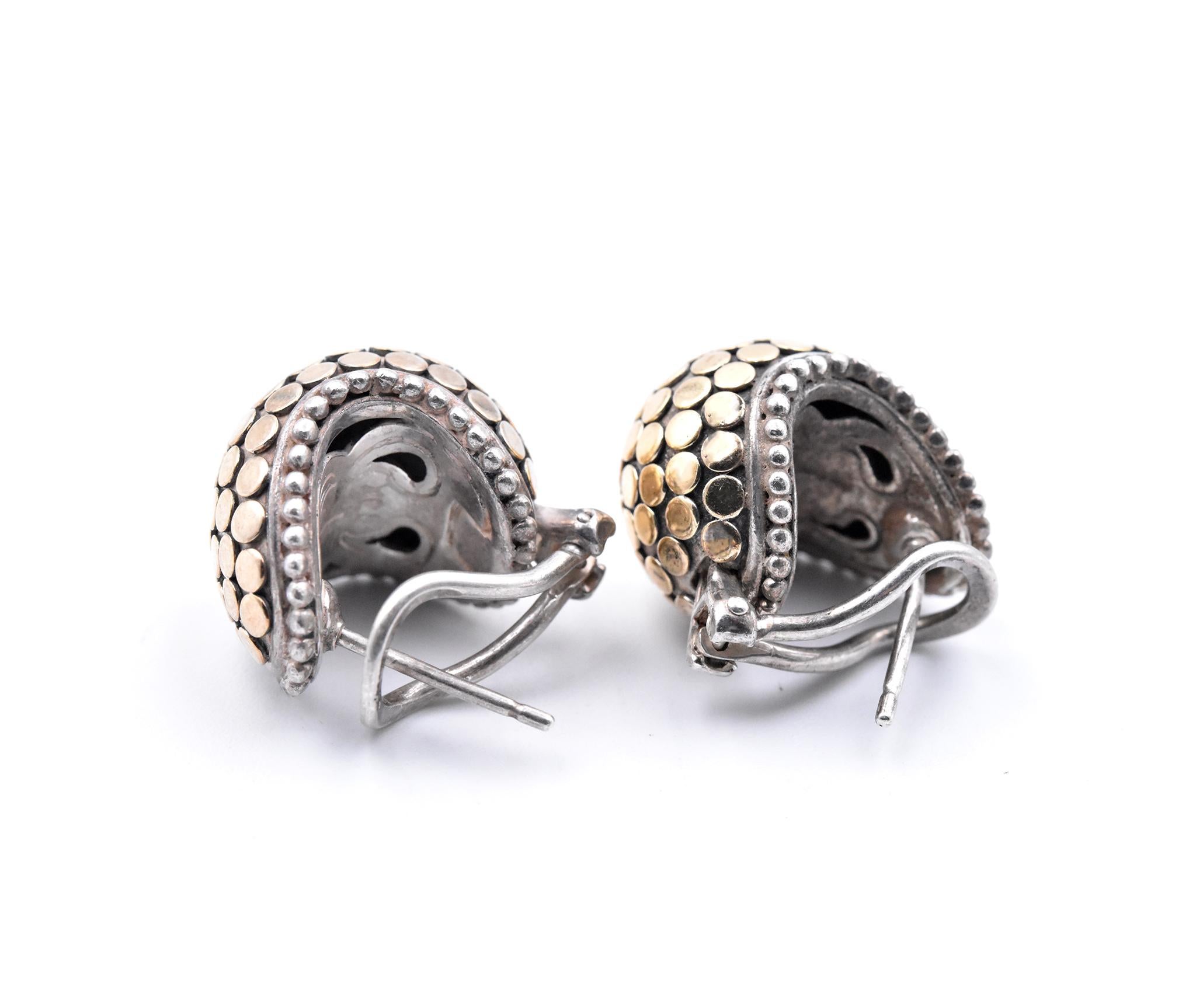 john hardy buddha belly earrings