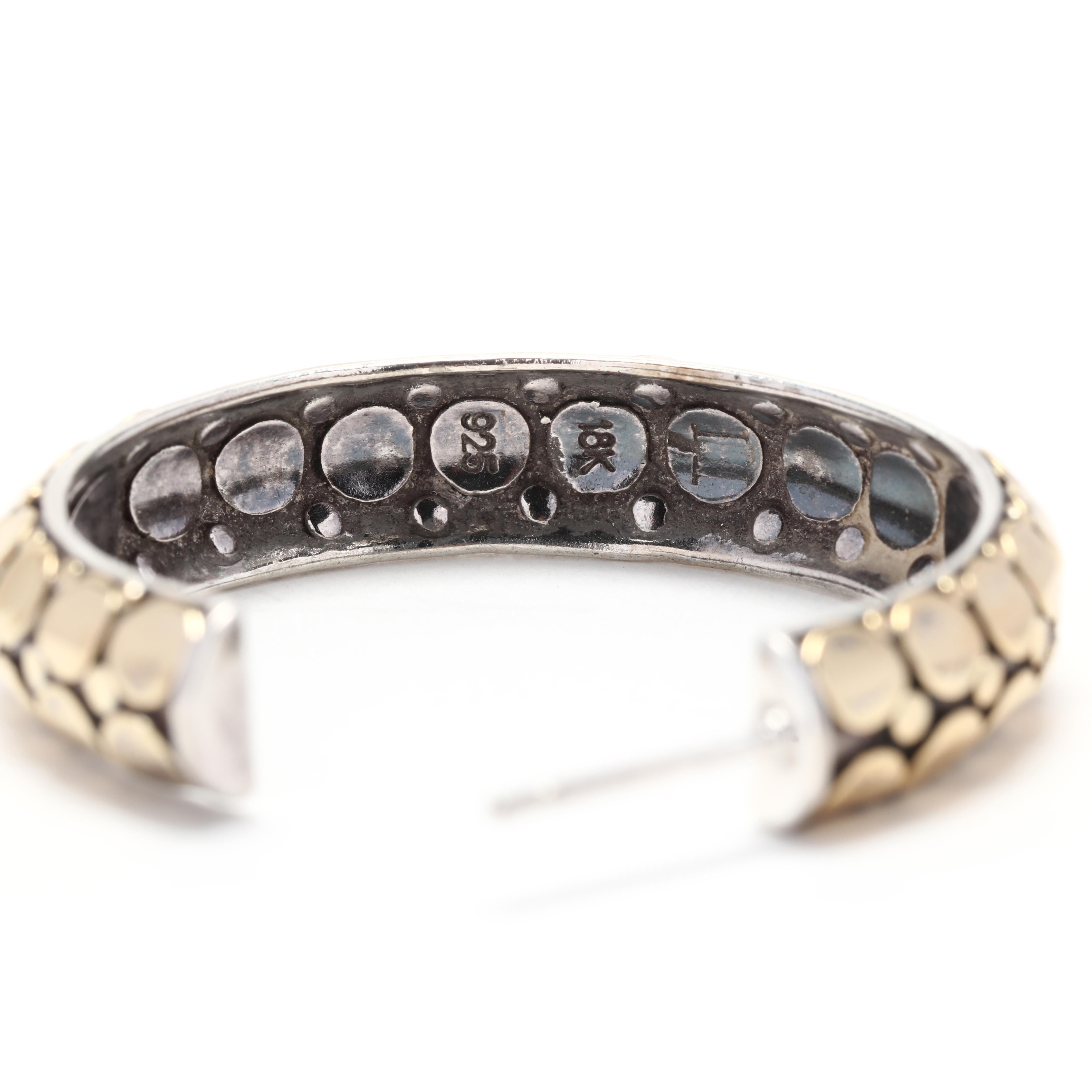 john hardy large dot hoops