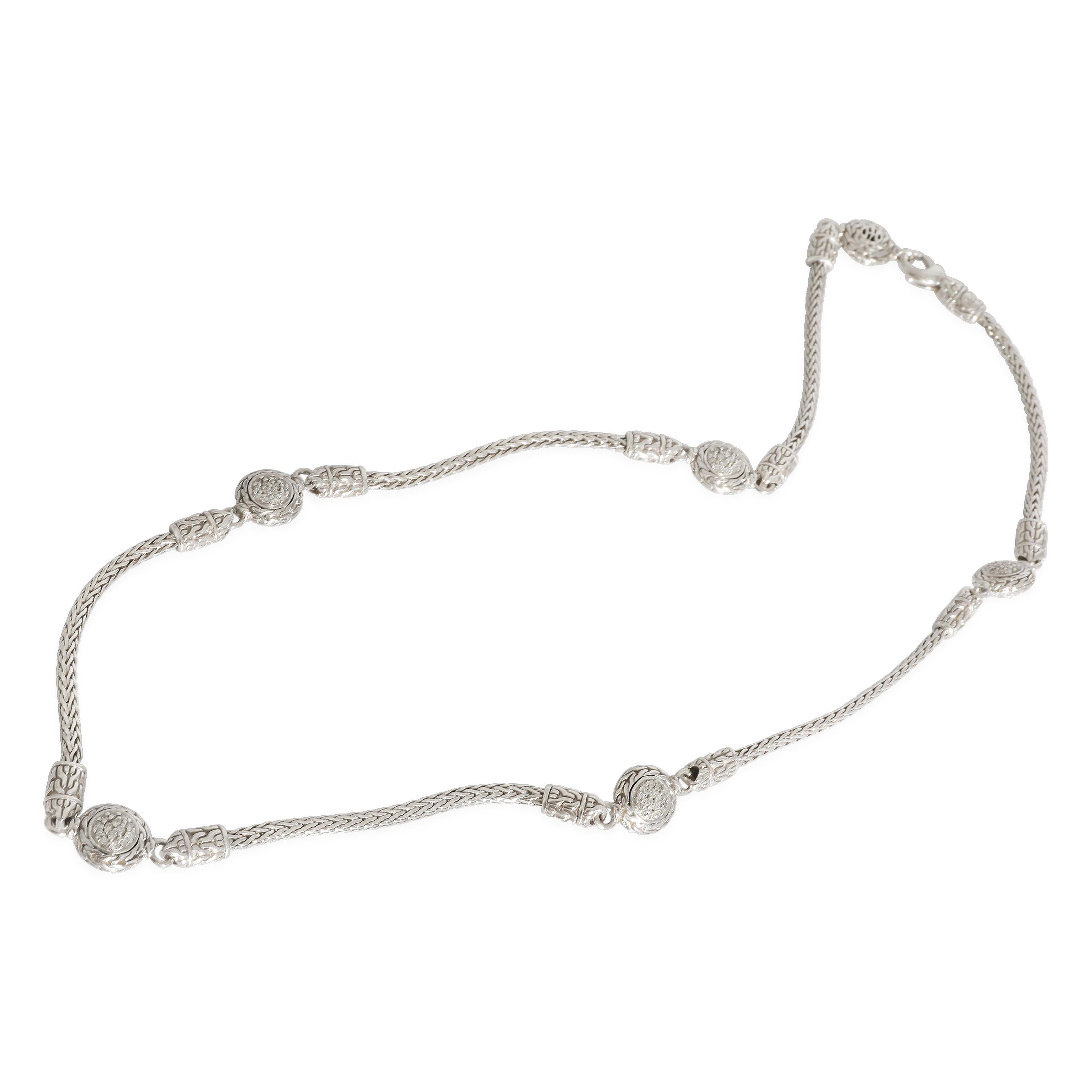 John Hardy 5 Station Diamant-Halskette aus Sterlingsilber 1,20 Karat

PRIMÄRE DETAILS
SKU: 133049
Auflistung Titel: John Hardy 5 Station Diamant-Halskette in Sterling Silber 1,20 CTW
Condit Beschreibung: Verkauft für 2950 USD. In ausgezeichnetem