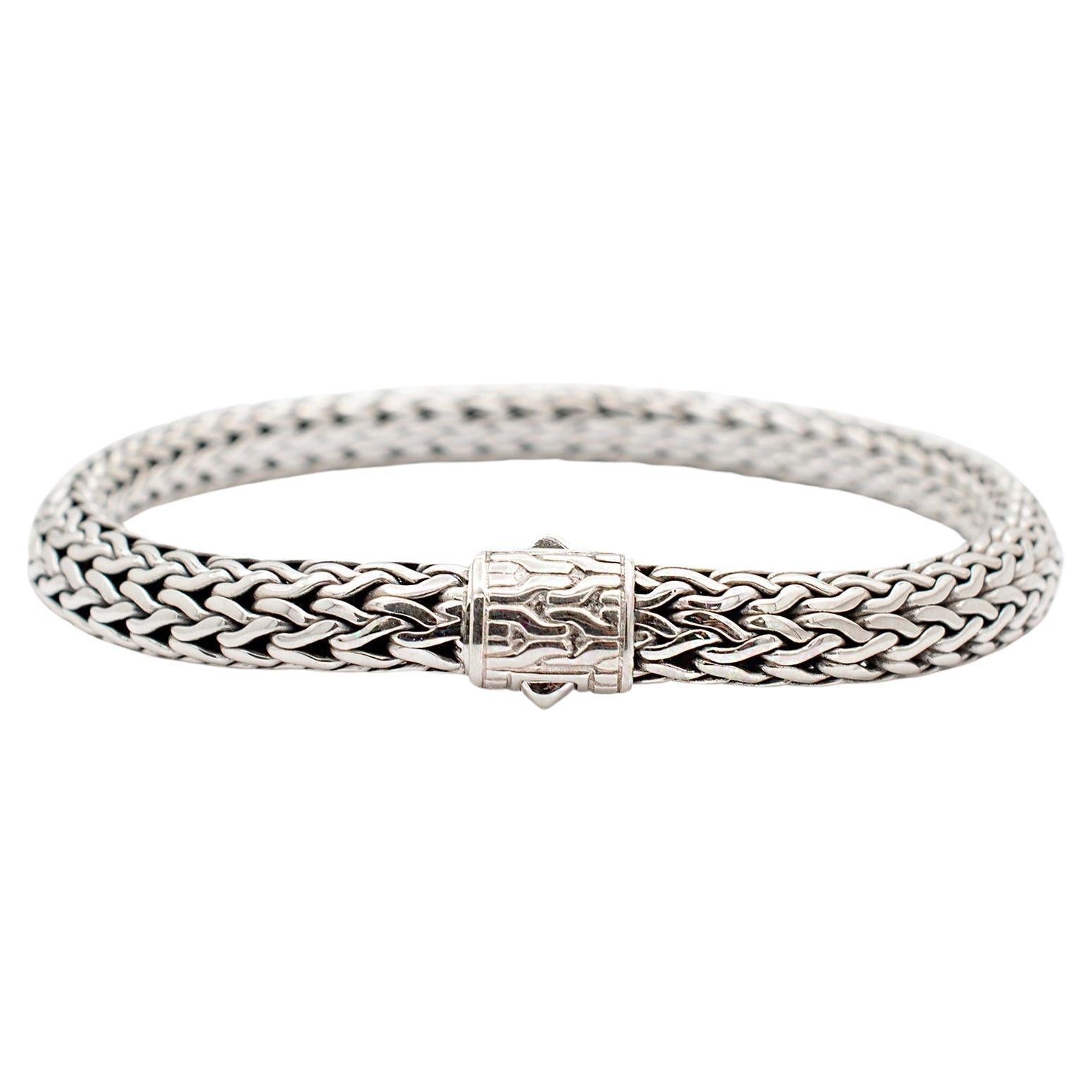 silver bracelet link types