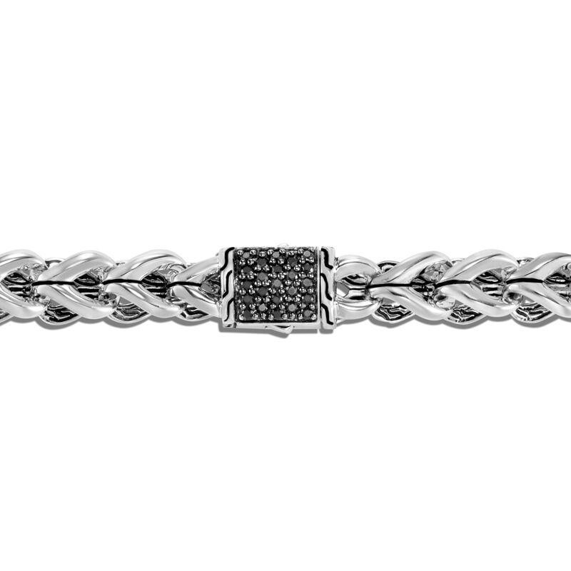 John Hardy Asli Kette Gliederarmband, schwarzer Saphir BBS903714BLSXM im Zustand „Neu“ im Angebot in Wilmington, DE