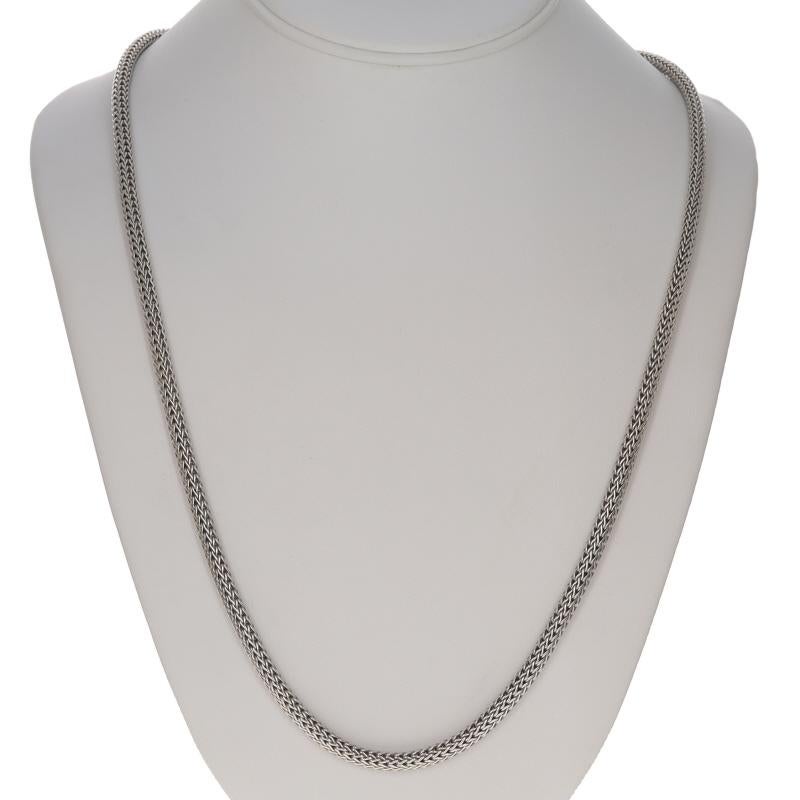 John Hardy Asli Catena Classica Trasformabile Collana e Bracciale 36