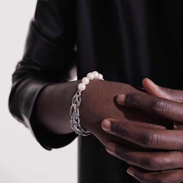 John Hardy - Bracelet à maillons Asli en perles BU900936XUM en vente 2