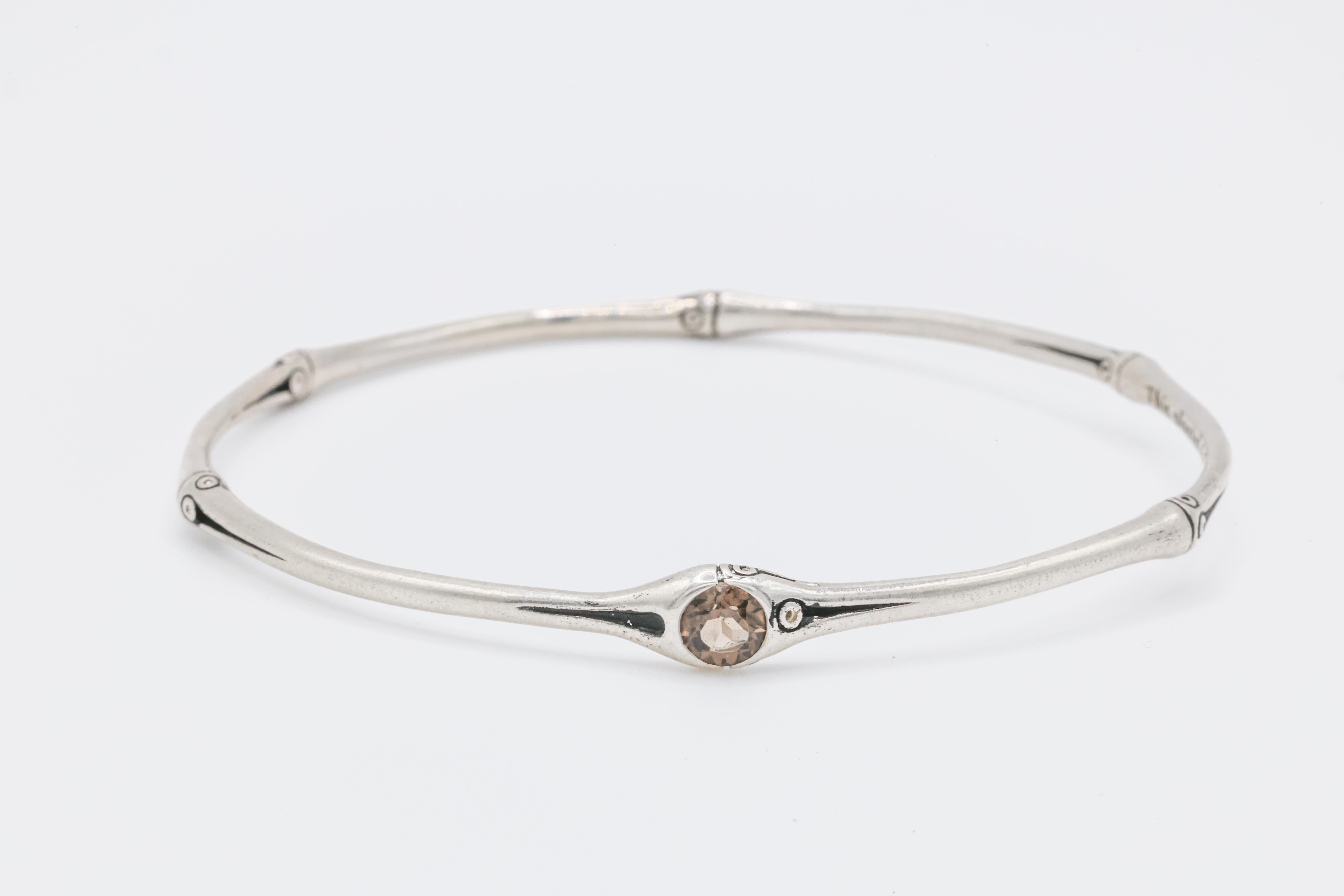 Femenino o masculino Pulsera brazalete de bambú John Hardy en venta