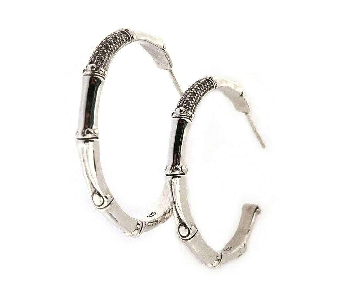 john hardy bamboo hoop earrings
