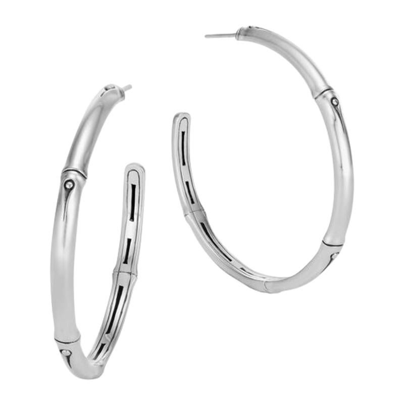 John Hardy Bamboo Hoop Earring EB50024