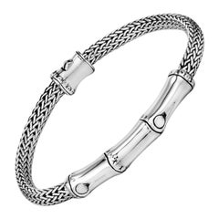 John Hardy Bracciale Stazione Bamboo Silver BB95311