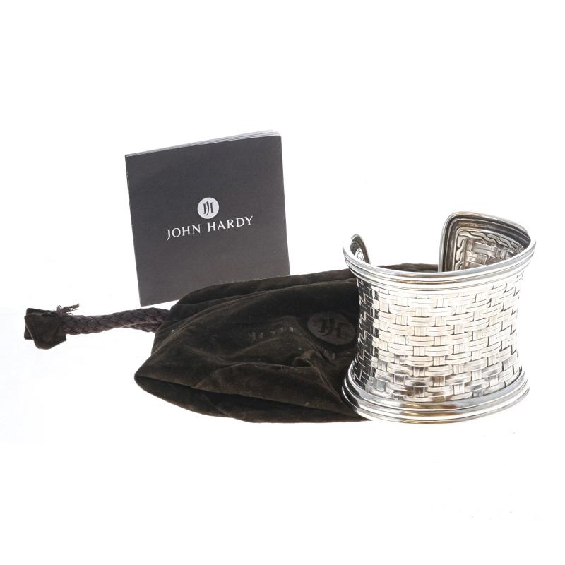 John Hardy Bedeg Woven Cuff Bracelet 6 1/2