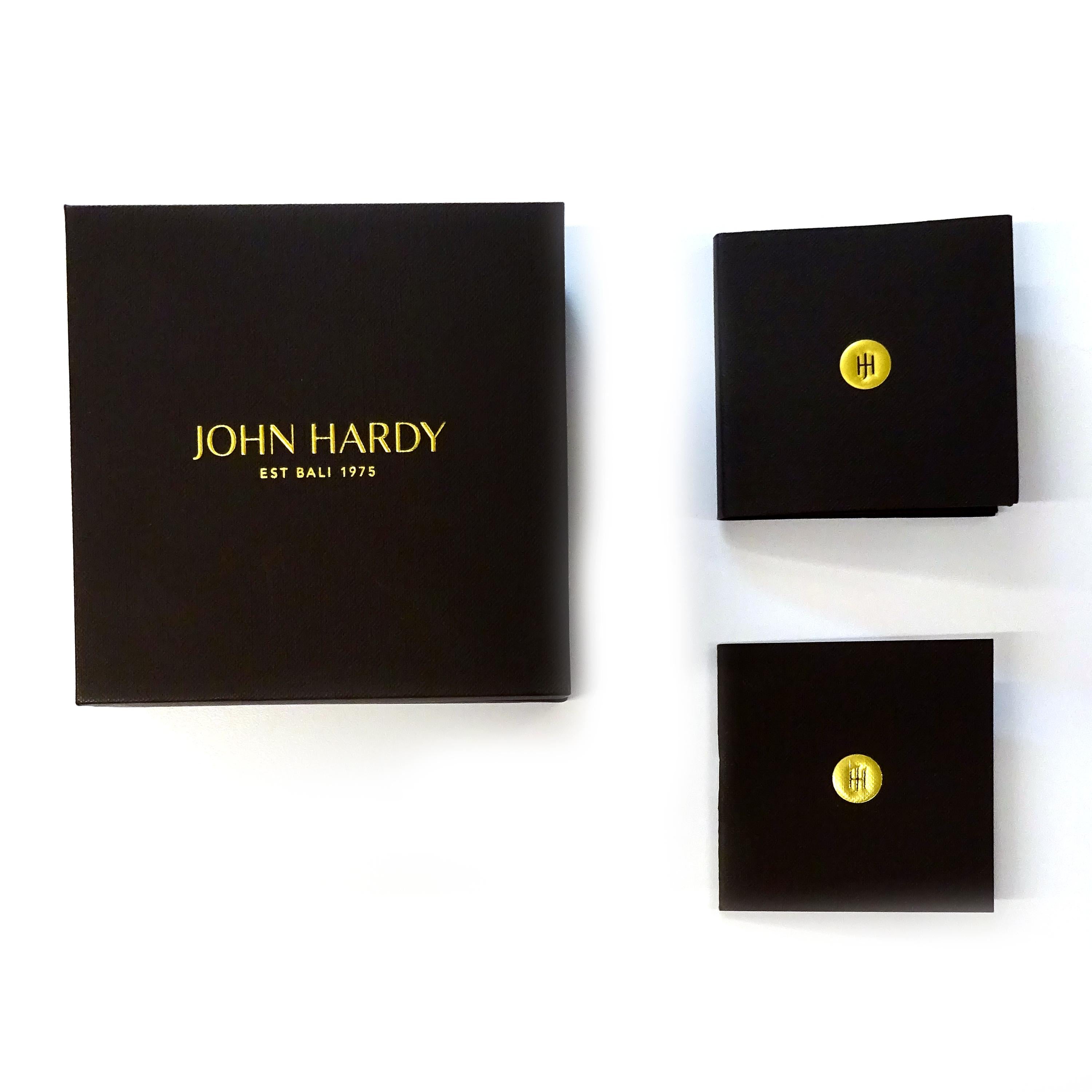 Women's John Hardy Chain Collection Diamond Bracelet in Sterling Silver 2.37 CTW For Sale