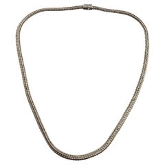John Hardy Chain Necklace Double Wheat 18" 14k Yellow Gold 23g 4mm wide