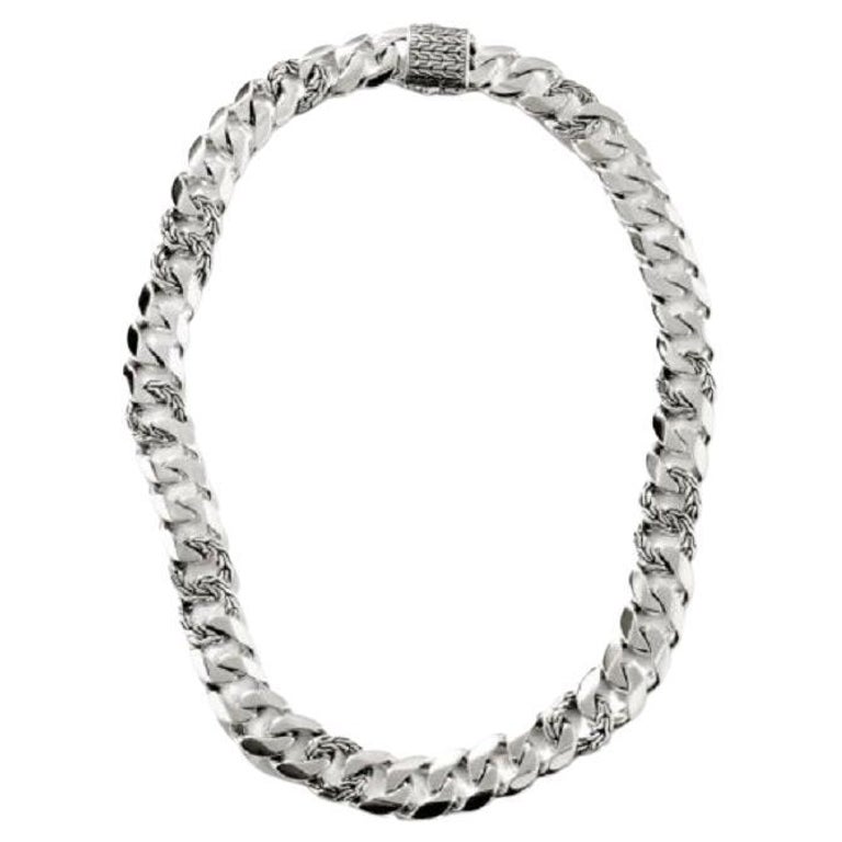 John Hardy Classic Chain Curb Chain Necklace NB900803X22 For Sale at ...