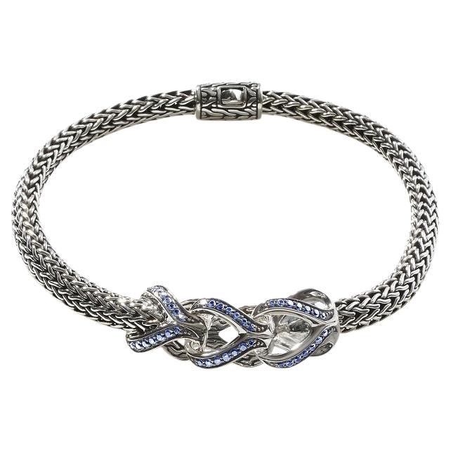 John Hardy Classic Chain Asli Bracelet BBS902404BSPXUM For Sale