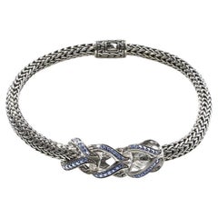 John Hardy Asli Chain Link Bracelet, Black Sapphire BBS903714BLSXM For ...