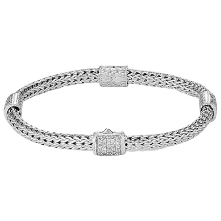 Klassisches Kettenarmband von John Hardy BBP9694DIXUM im Angebot