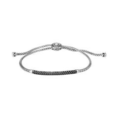 John Hardy Bracelet à chaîne classique BBS901194BLSBNXM