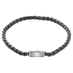 John Hardy Bracelet à chaîne classique BM90264BLPVDXUL