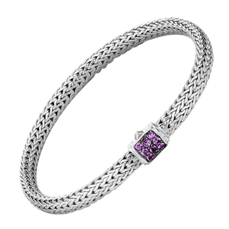 John hardy amethyst bracelet discount