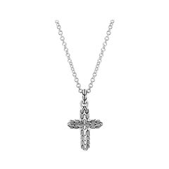 John Hardy Classic Chain Cross Pendant Necklace NB90576X16-18