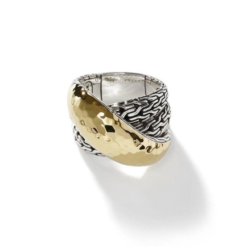 Klassischer Ketten-Mode-Ring von John Hardy RZ90238X7 für Damen oder Herren im Angebot