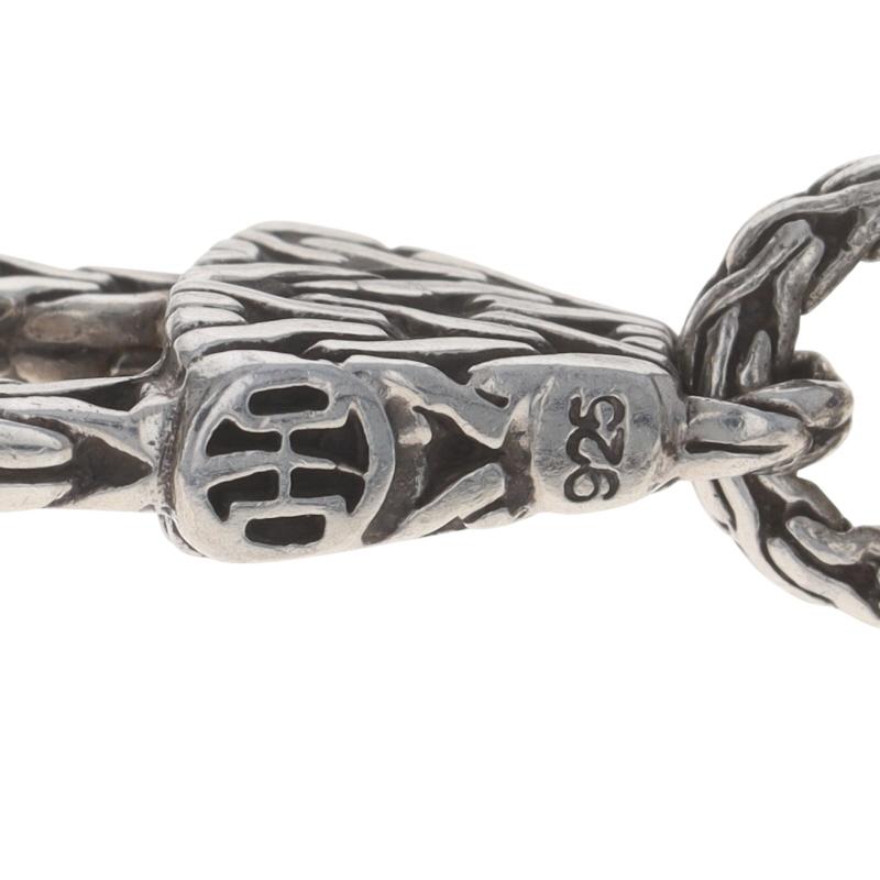 John Hardy Collana Figaro a catena classica da 18 1/2