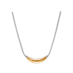 John Hardy Classic Chain Hammered Station Necklace NZ90040X16-18