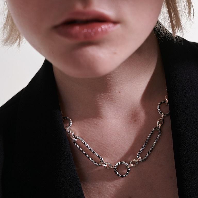 Artisan-crafted in Bali since 1975. Through powerful design, dramatic detail and inspiring meaning, John Hardy jewelry collections represent the pinnacle of craftsmanship and quality. Our iconic Classic Chain Collection is a symbol of eternal human