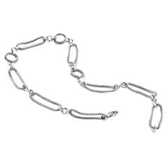 John Hardy Classic Chain Link in Silver Necklace NB900773X18