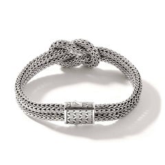 John Hardy Classic Chain Manah Armband, Liebesknoten in Silber BU900980XUL