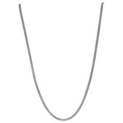 John Hardy Classic Chain Necklace Sterling Silver, 925 Women's Designer