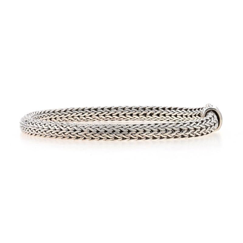 John Hardy Classic Kette Pavé Verschluss Diamant Armband 7