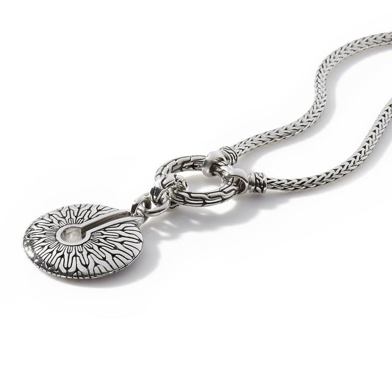 Klassische Kette strahlende Amuletten- Connector-Halskette NB900625X18 von John Hardy für Damen oder Herren im Angebot