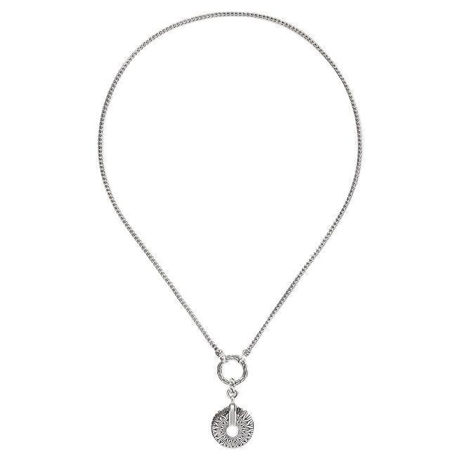 John Hardy Classic Chain Radial Amulet Connector Necklace NB900625X18 For Sale