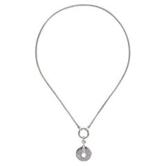 Klassische Kette strahlende Amuletten- Connector-Halskette NB900625X18 von John Hardy