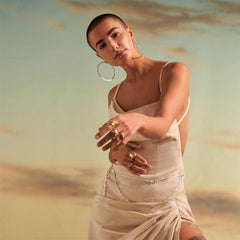 John Hardy Classic Chain Silver Extra-Large Hoop Earring EB90375