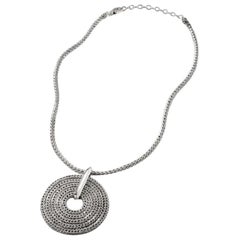 Collar de plata con cadena clásica John Hardy NB900970X16-18