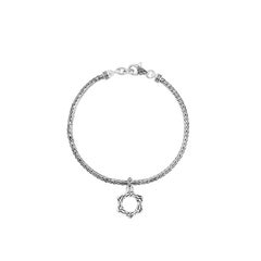 John Hardy Classic Chain Star of David Charm Bracelet BB90575XM