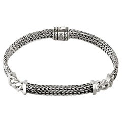 Klassisches Sterlingsilber-Armband von John Hardy BU900948XUL mit Kette