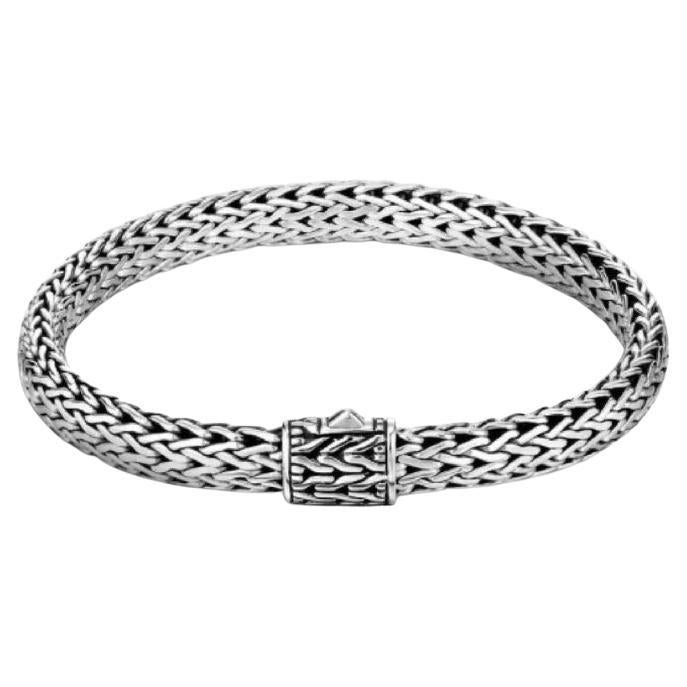 John Hardy Classic Chain Sterling Silver Bracelet BB90400CXUL For Sale