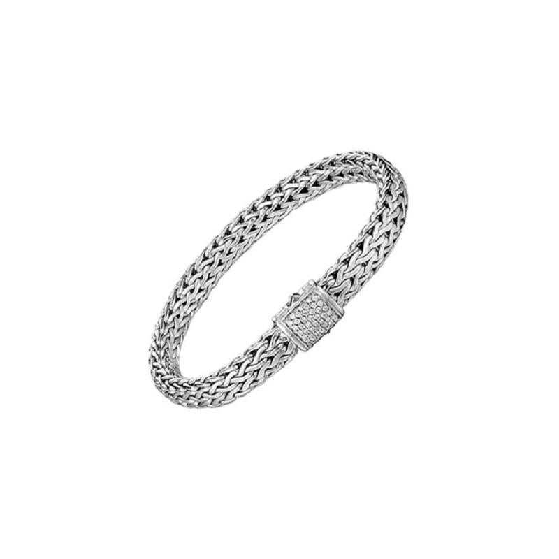 Large Bracelet, Size M
Specs:

Metal: Silver 925
Diamonds