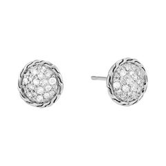 John Hardy Orecchino classico a catena con diamanti EBP903932DI