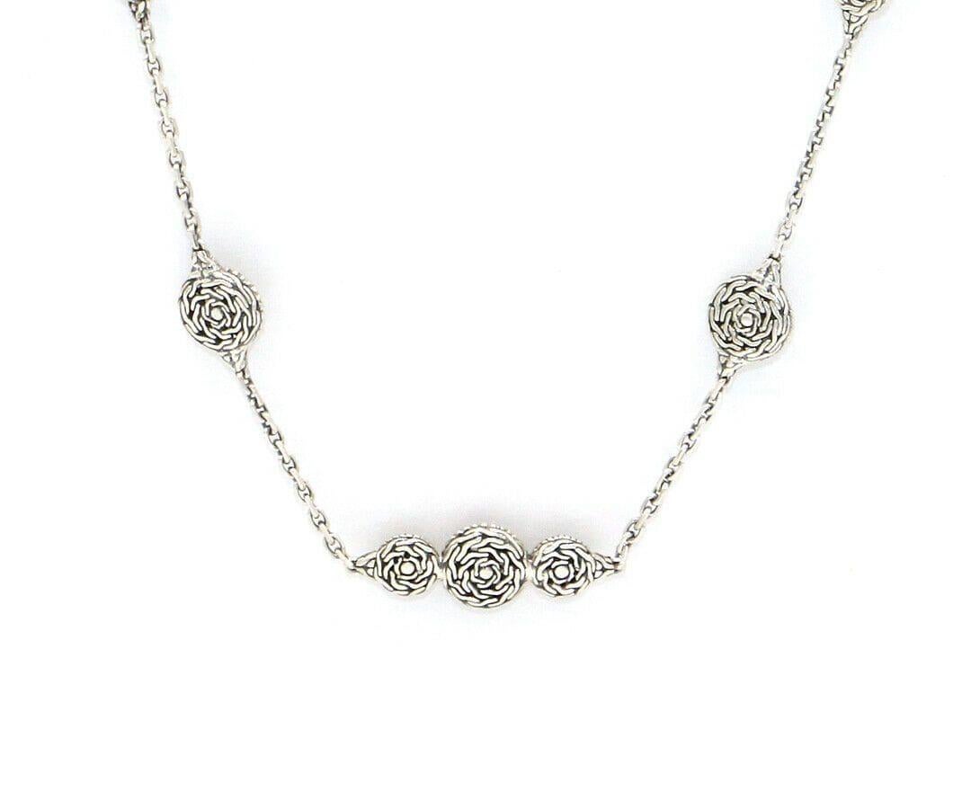 john hardy silver necklace