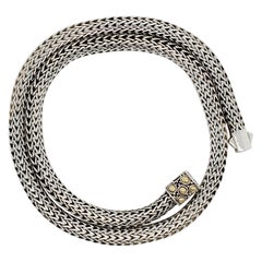 John Hardy Classic Sterling Silver Wheat Chain