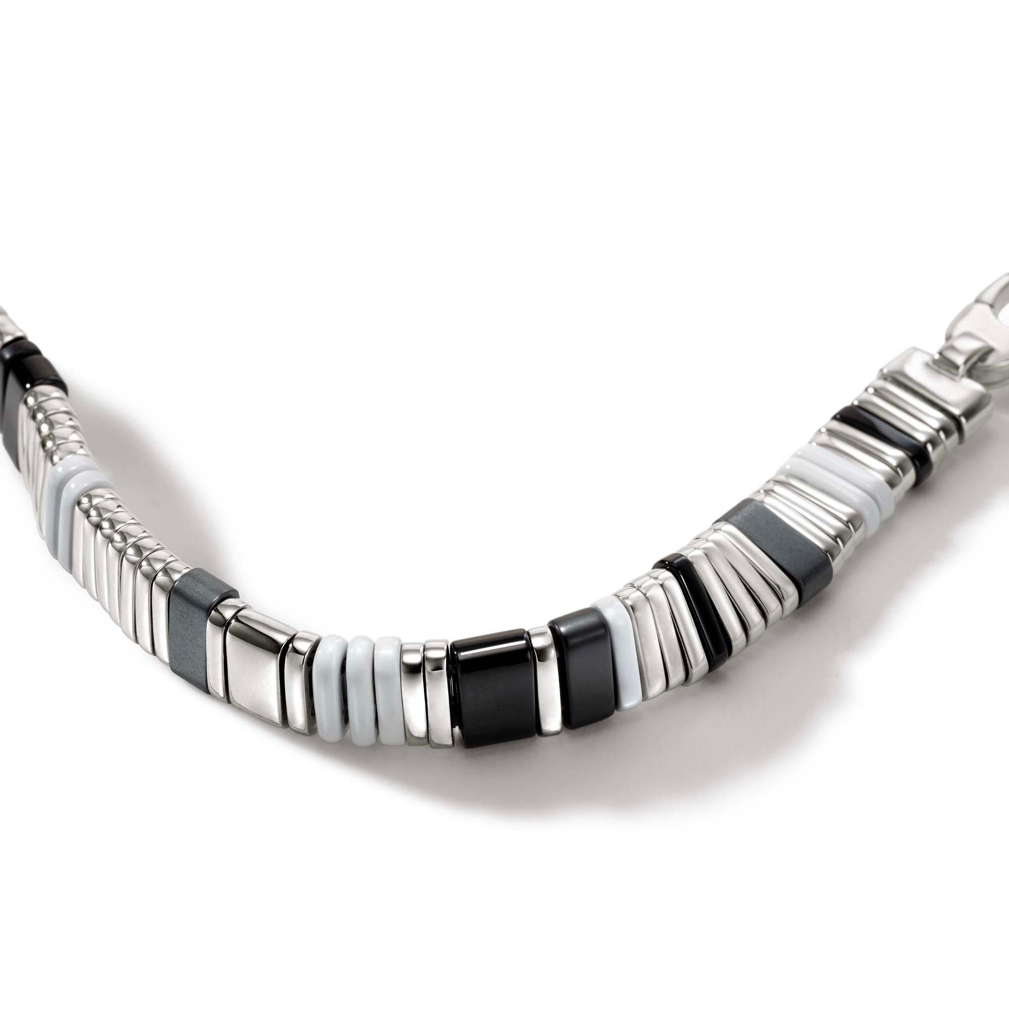 John Hardy Colorblock Bracelet BUS9010521WHBONHEXUM In New Condition For Sale In Wilmington, DE