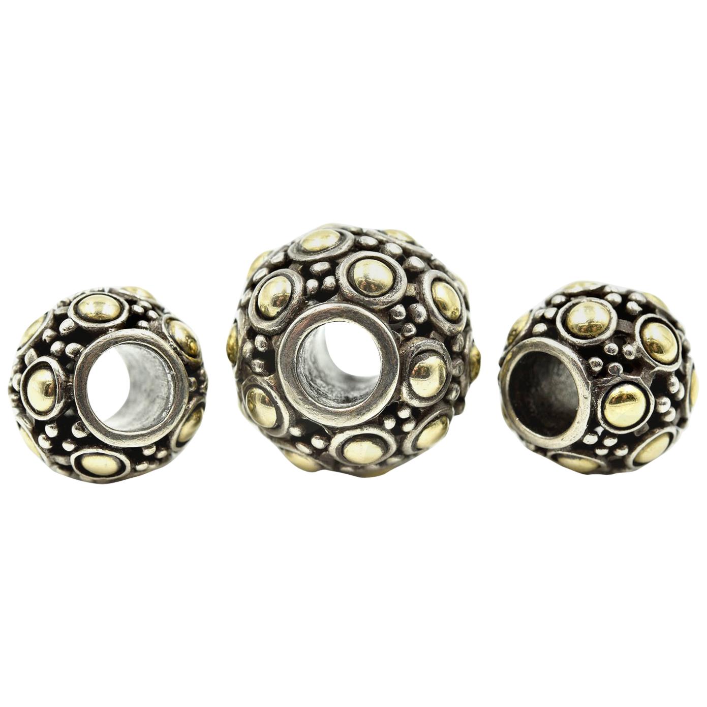 John Hardy Dot Collection Two-Tone Pendant Set of Three