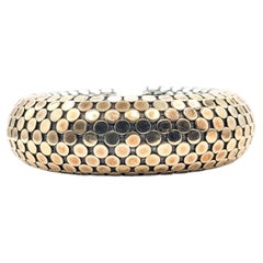 Bracciale Dot Dot Johns in oro giallo 18k e A. Silver